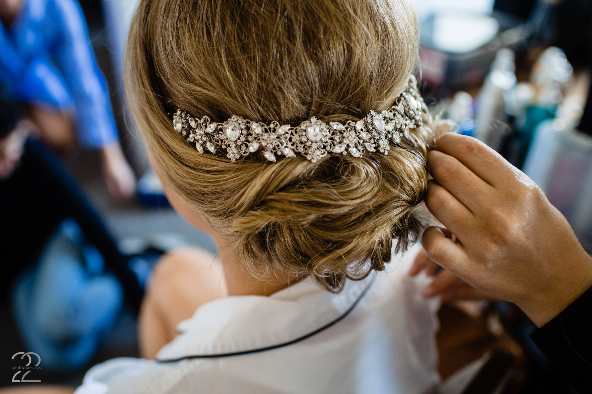 Sweetly Pinned Hair - Dayton Wedding Hairstylists